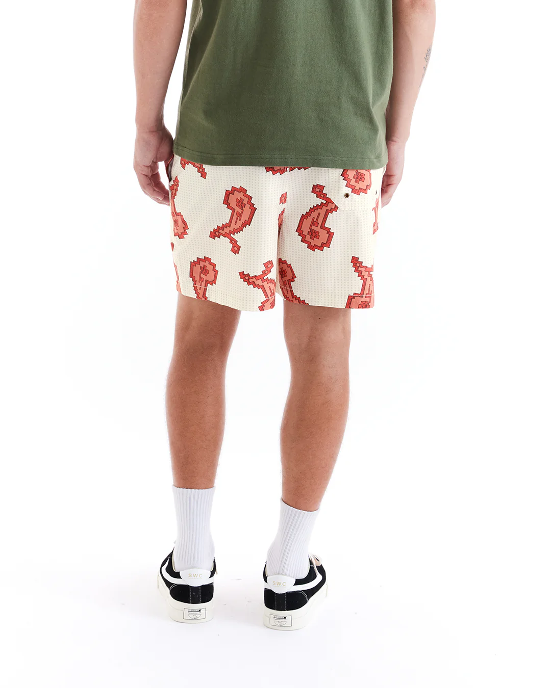 2 Bit Beach Short - White - Image 2