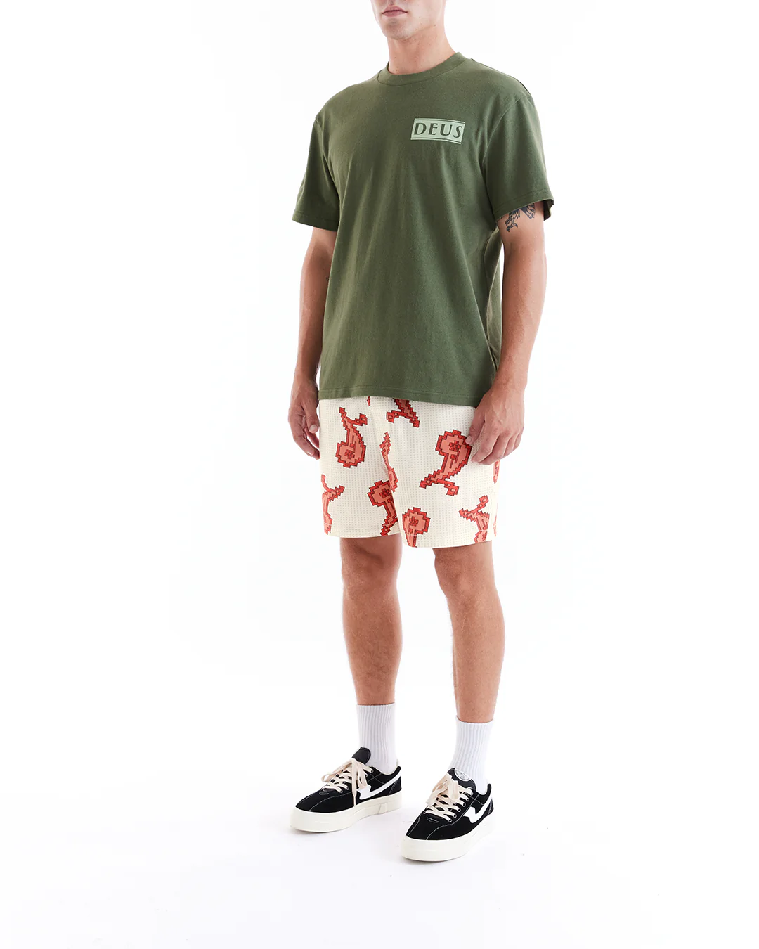 2 Bit Beach Short - White - Image 5