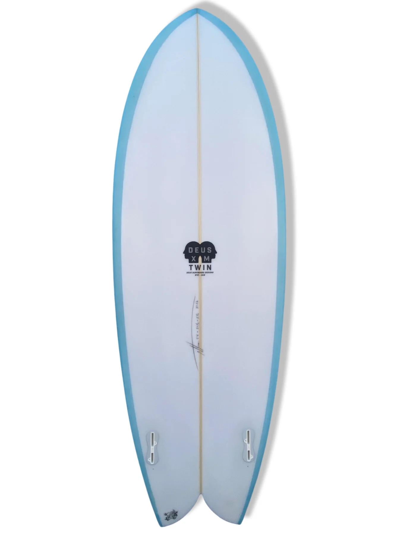 5'6 Twin Ply Soft Blue - Image 2
