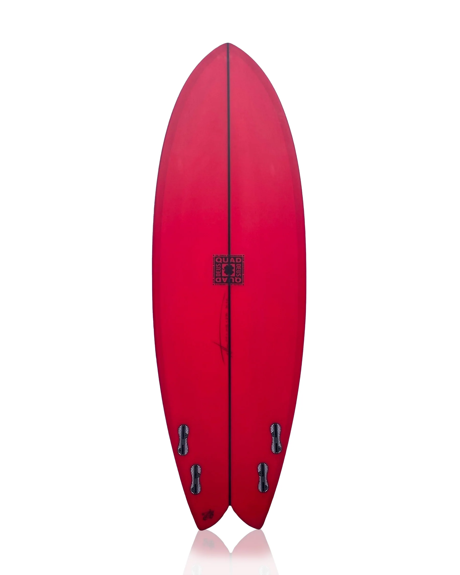 5'8 Quad Ply Red - Image 2