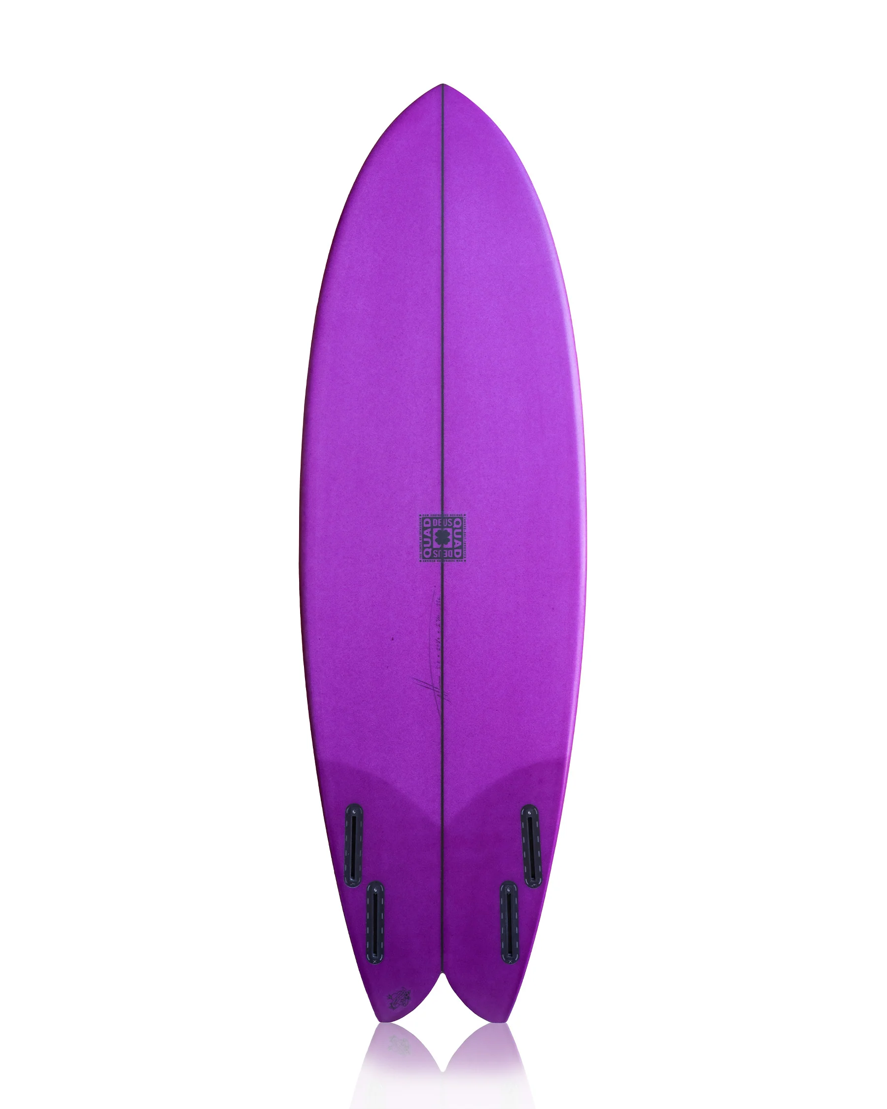 5'8 Quad Purple - Image 2