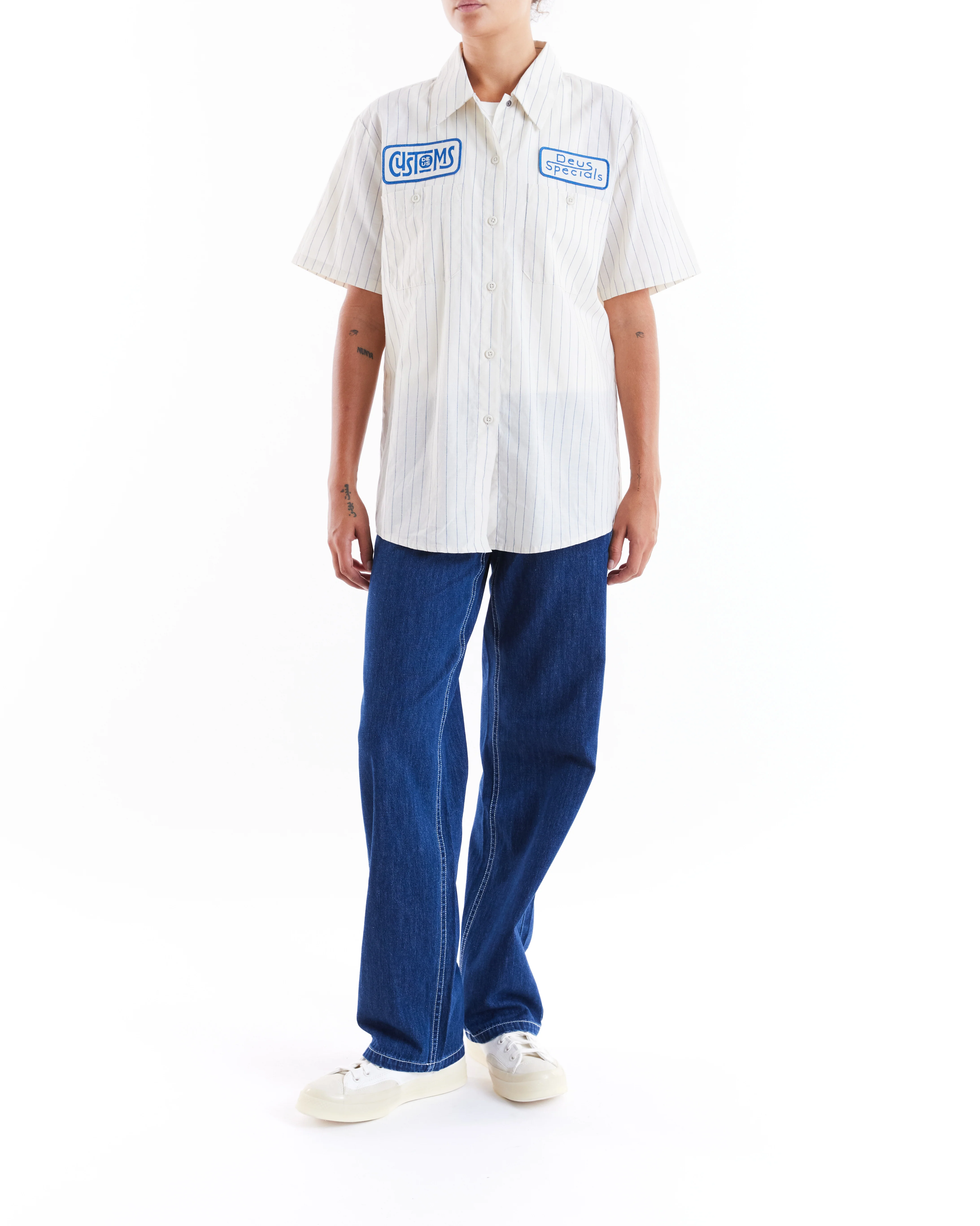 9 To 5 Shirt - Dirty White - Image 3