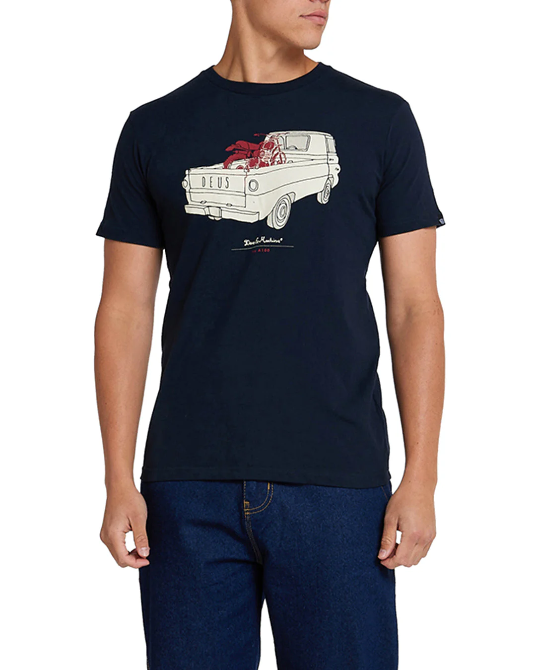 The A100 Tee - Navy