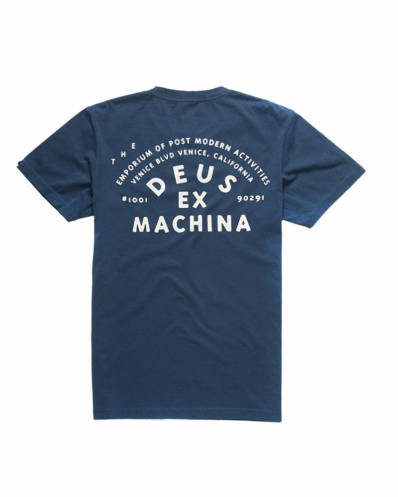 The A100 Tee - Navy - Image 5