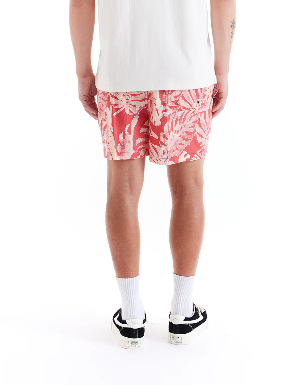 Ace Beach Short - Red - Image 2