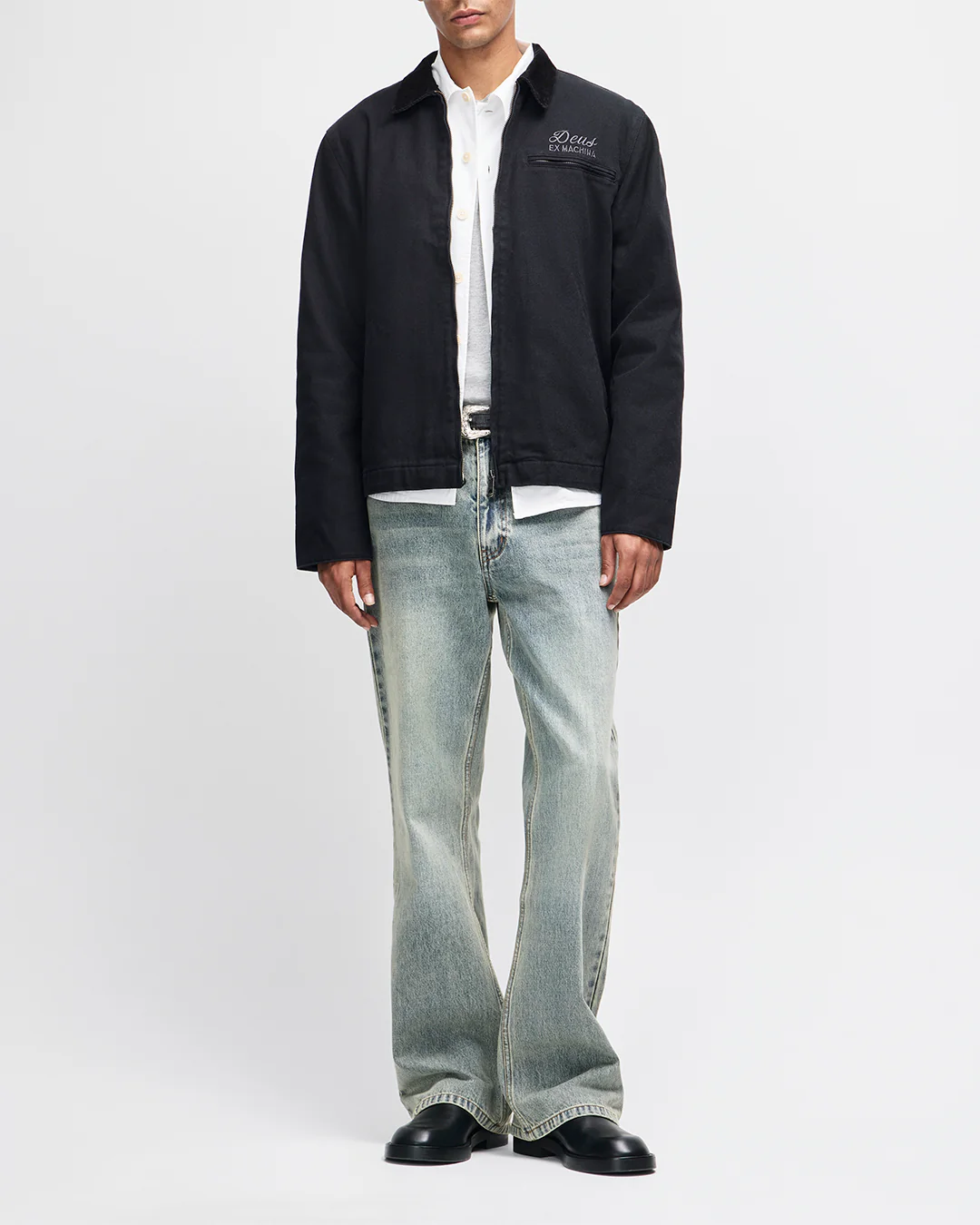 Address Workwear Jacket - Black - Image 5