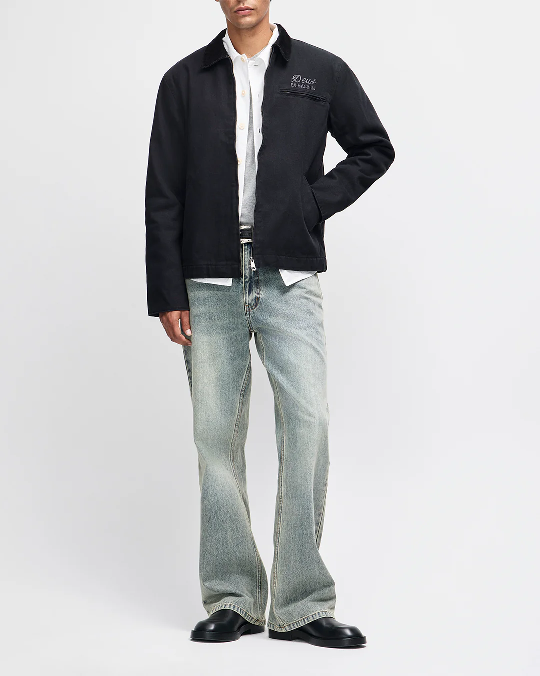 Address Workwear Jacket - Black - Image 7