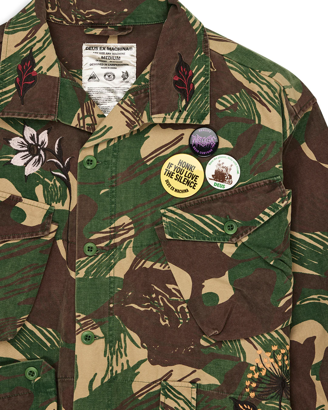 Ahimsa Jacket - Earthly Delights Camo - Image 13