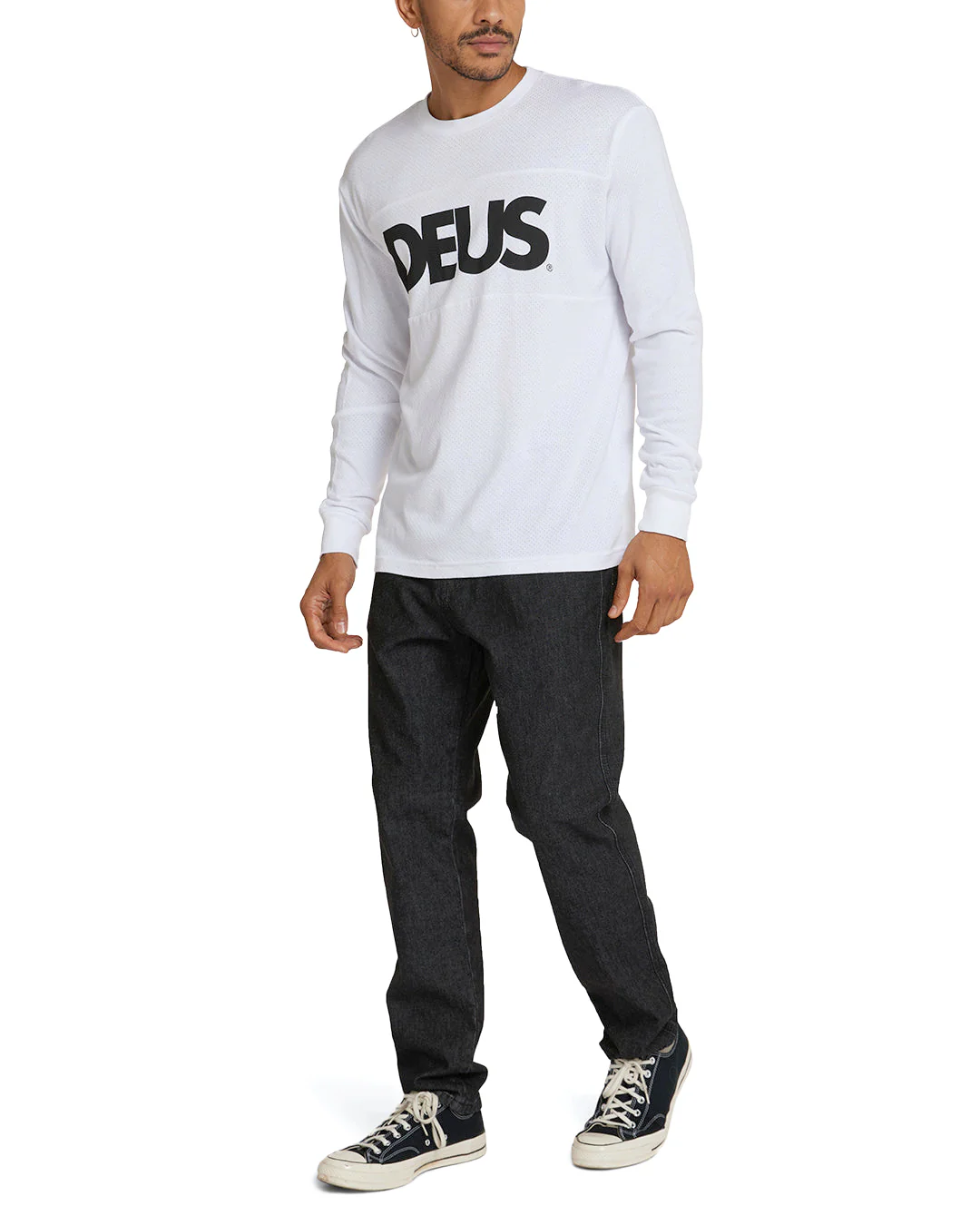 All Caps Moto Jersey - White - Image 3