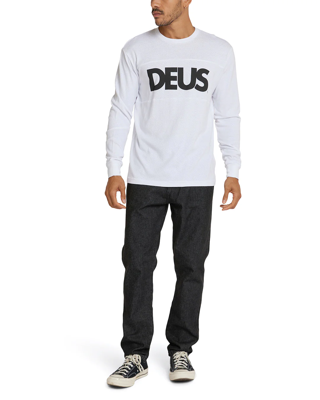 All Caps Moto Jersey - White - Image 4