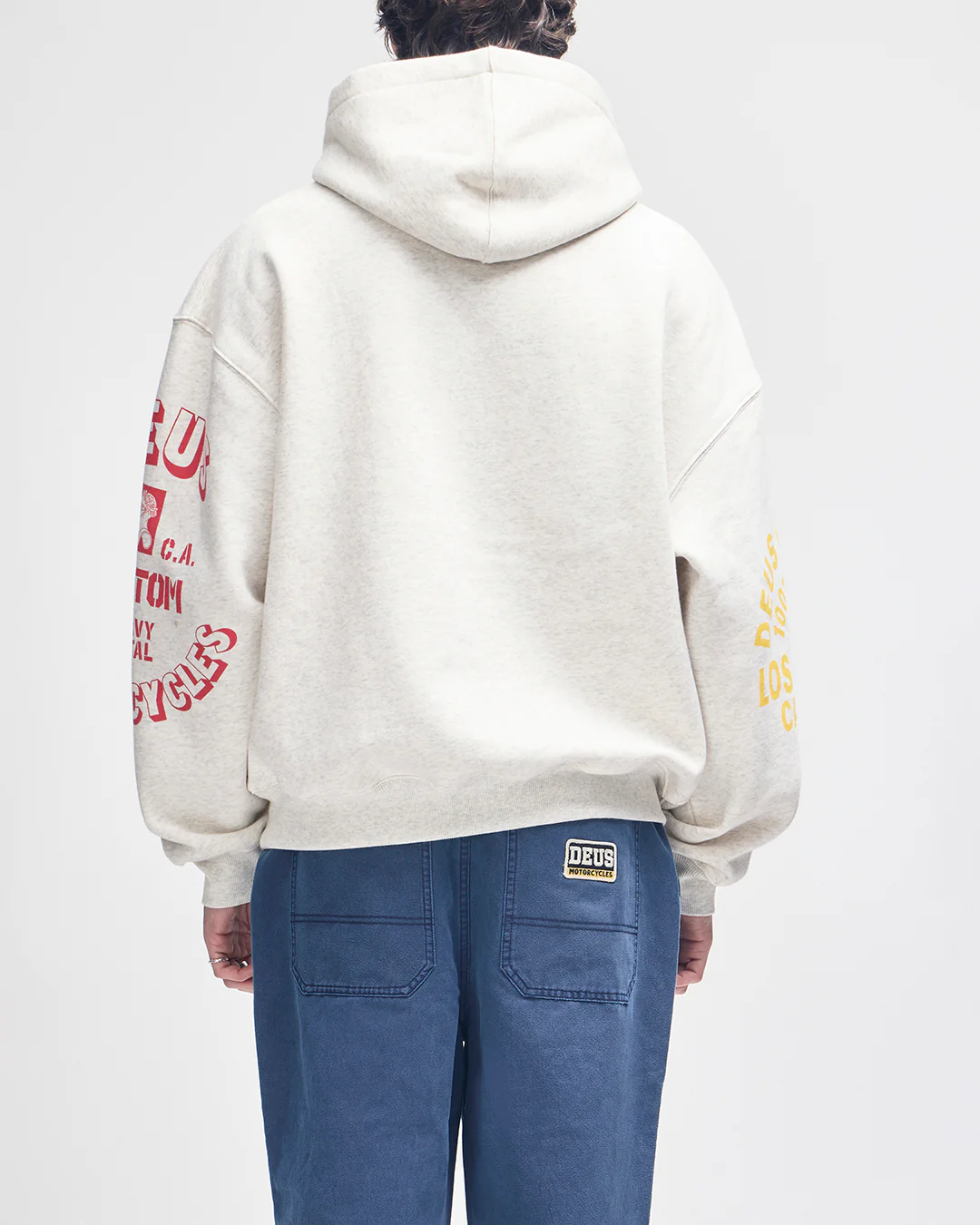 All For Won Hoodie - Lt Grey Marle - Image 2