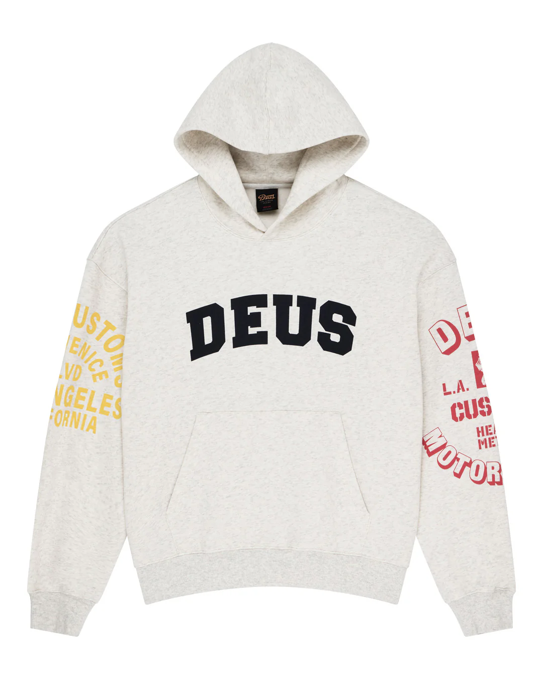 All For Won Hoodie - Lt Grey Marle - Image 3
