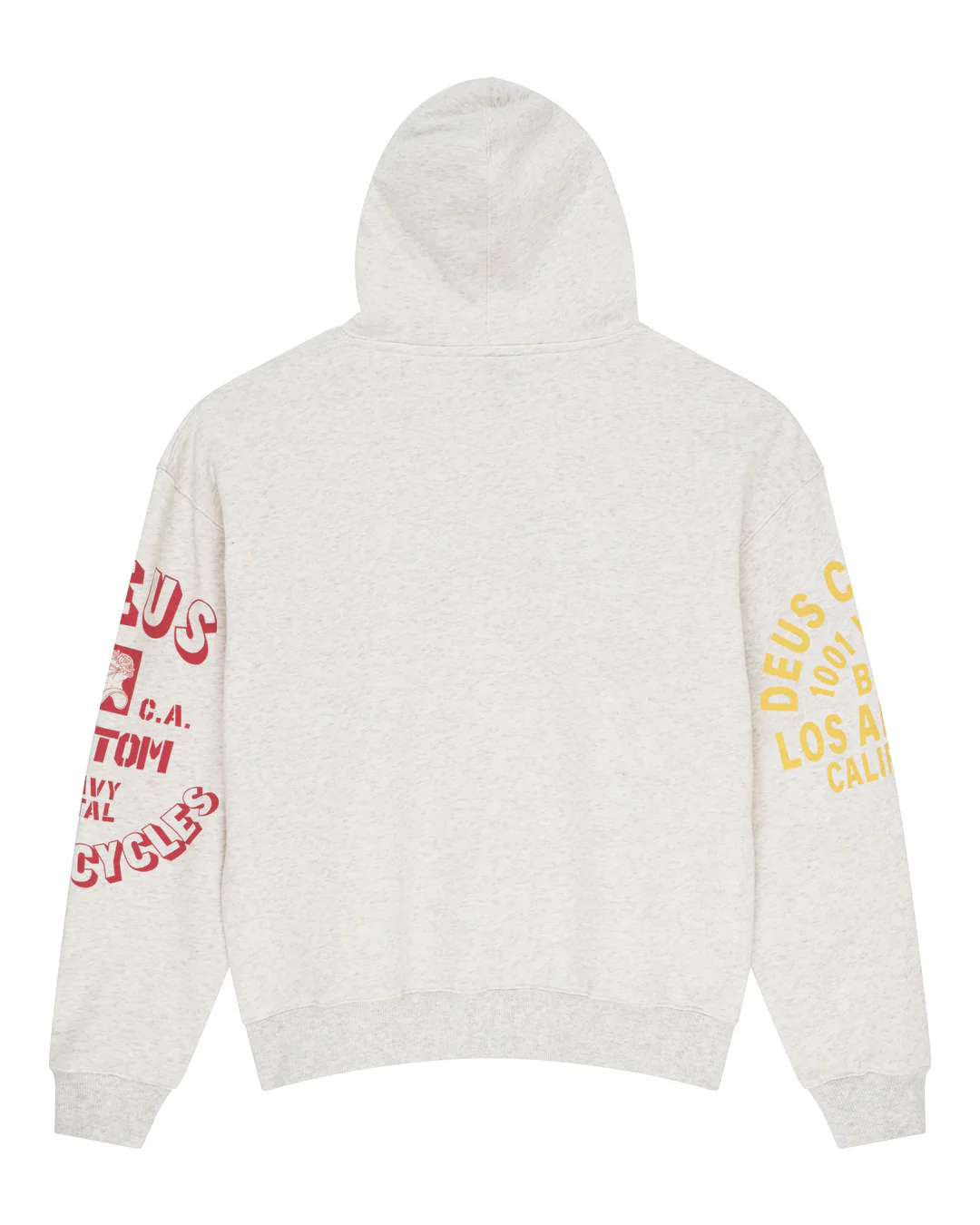 All For Won Hoodie - Lt Grey Marle - Image 4