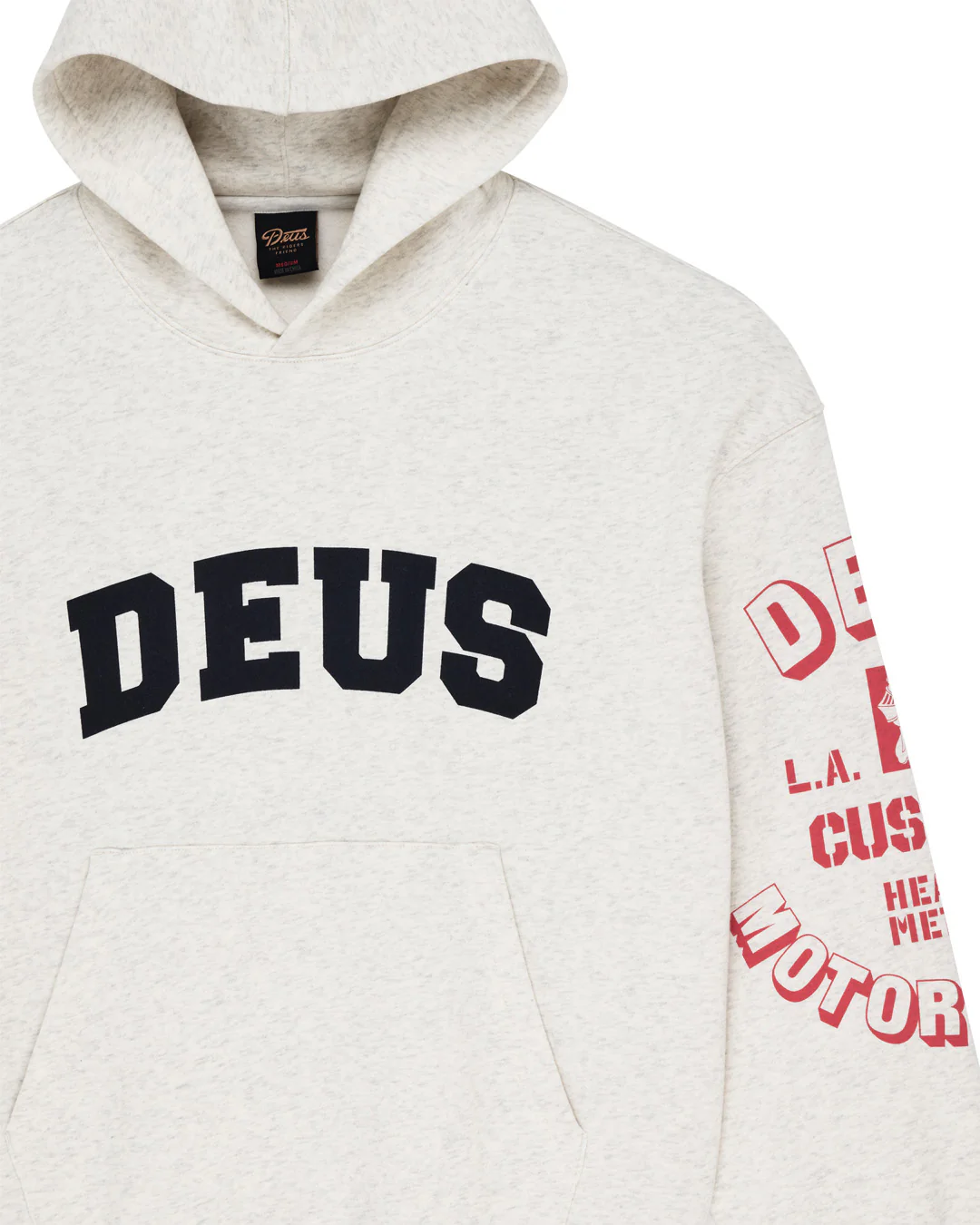 All For Won Hoodie - Lt Grey Marle - Image 8