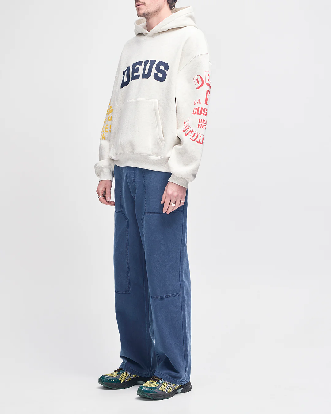 All For Won Hoodie - Lt Grey Marle - Image 9