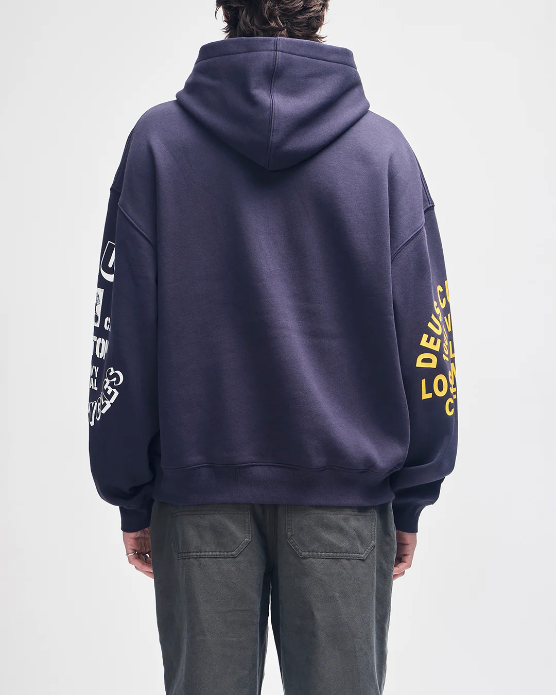 All For Won Hoodie - Navy - Image 2