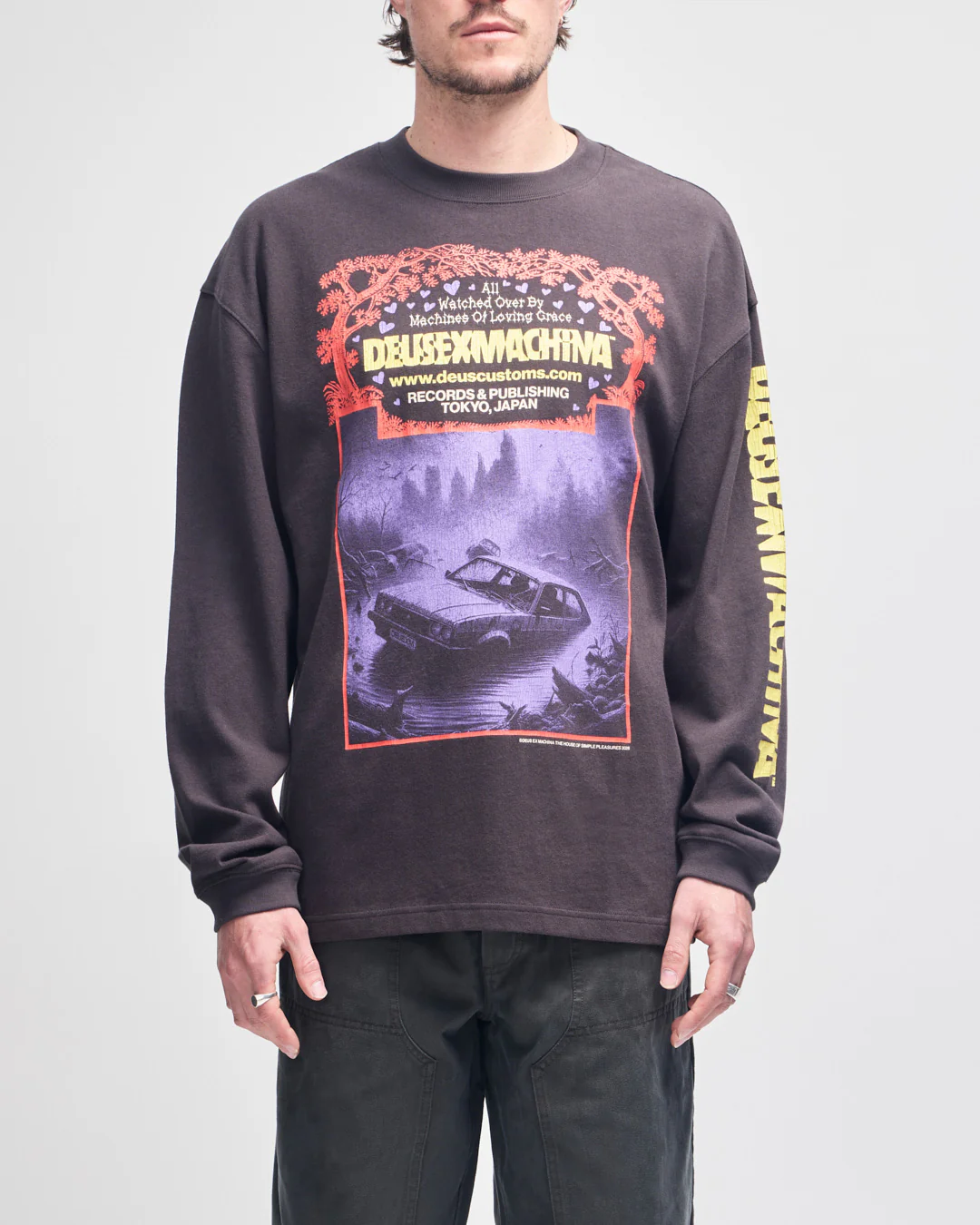 Any Ghoul Os Ls Tee - Anthracite
