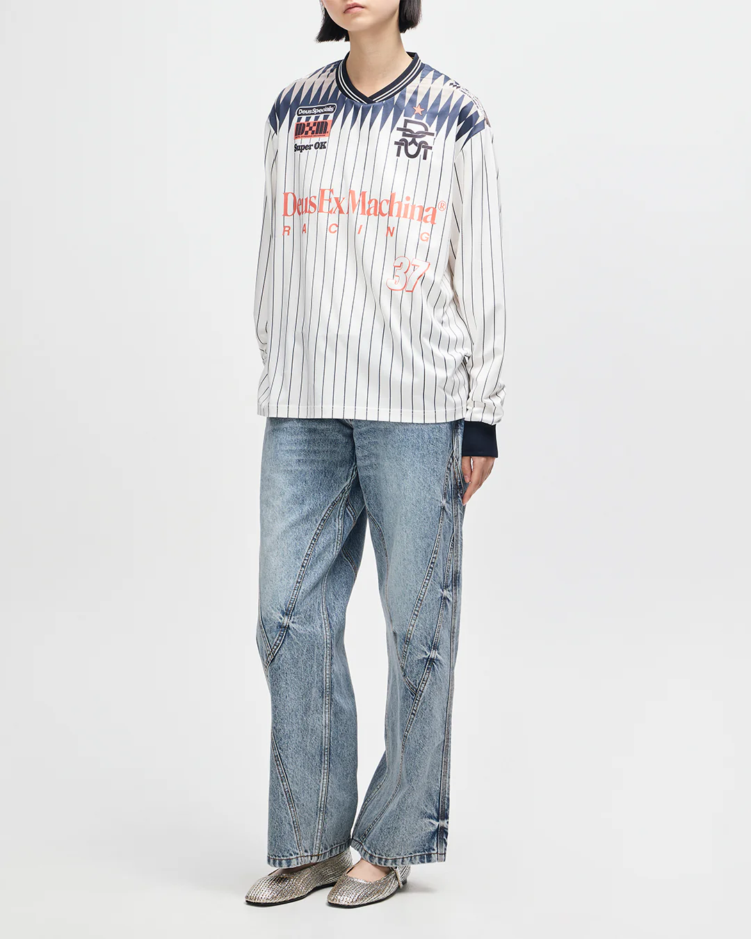 Arrii Moto Jersey - Flame Whisper White - Image 9