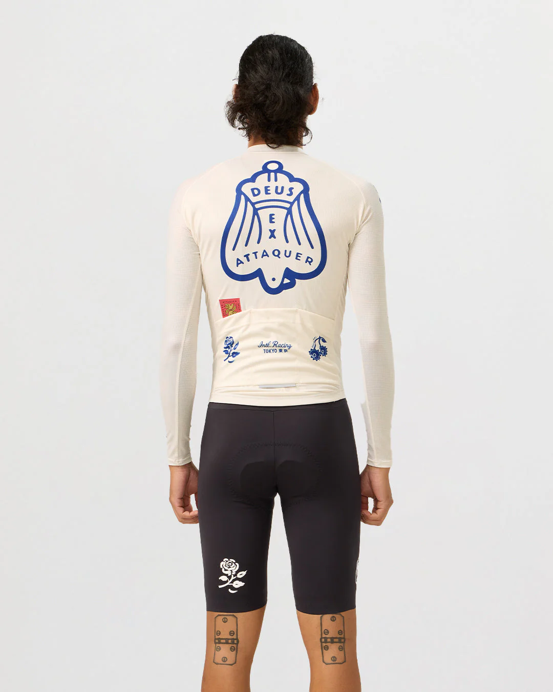 Deus Ex Attaquer Knocker Long Sleeve Jersey - Grey