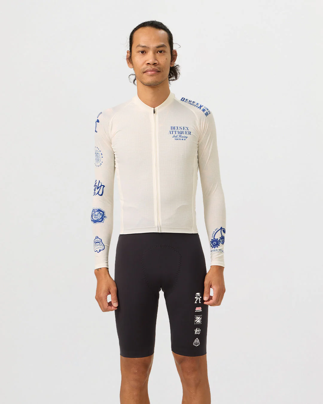 Deus Ex Attaquer Knocker Long Sleeve Jersey - Grey - Image 6