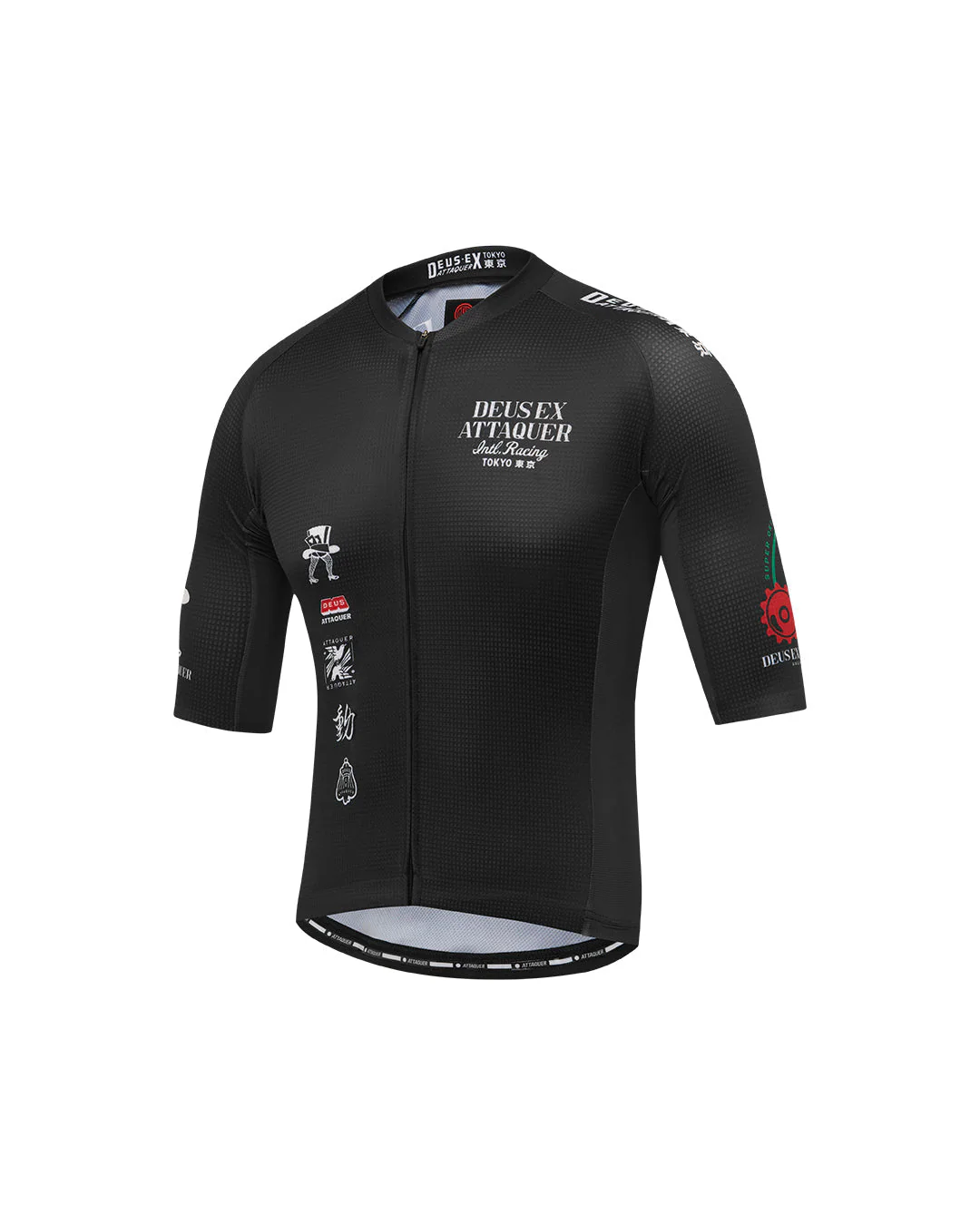 Deus Ex Attaquer Rose Jersey - Black - Image 3