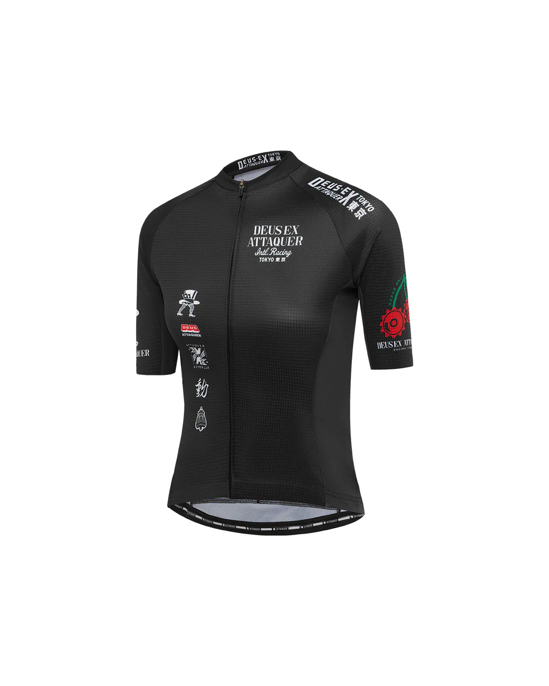 Deus Ex Attaquer Rose Womens Jersey - Black - Image 3