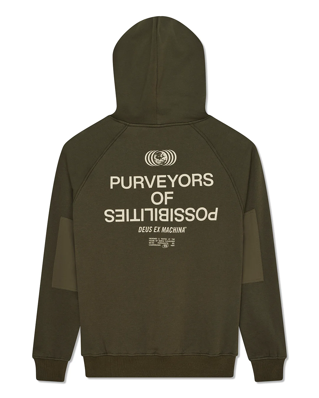Axis Hoodie - Dark Olive - Image 2