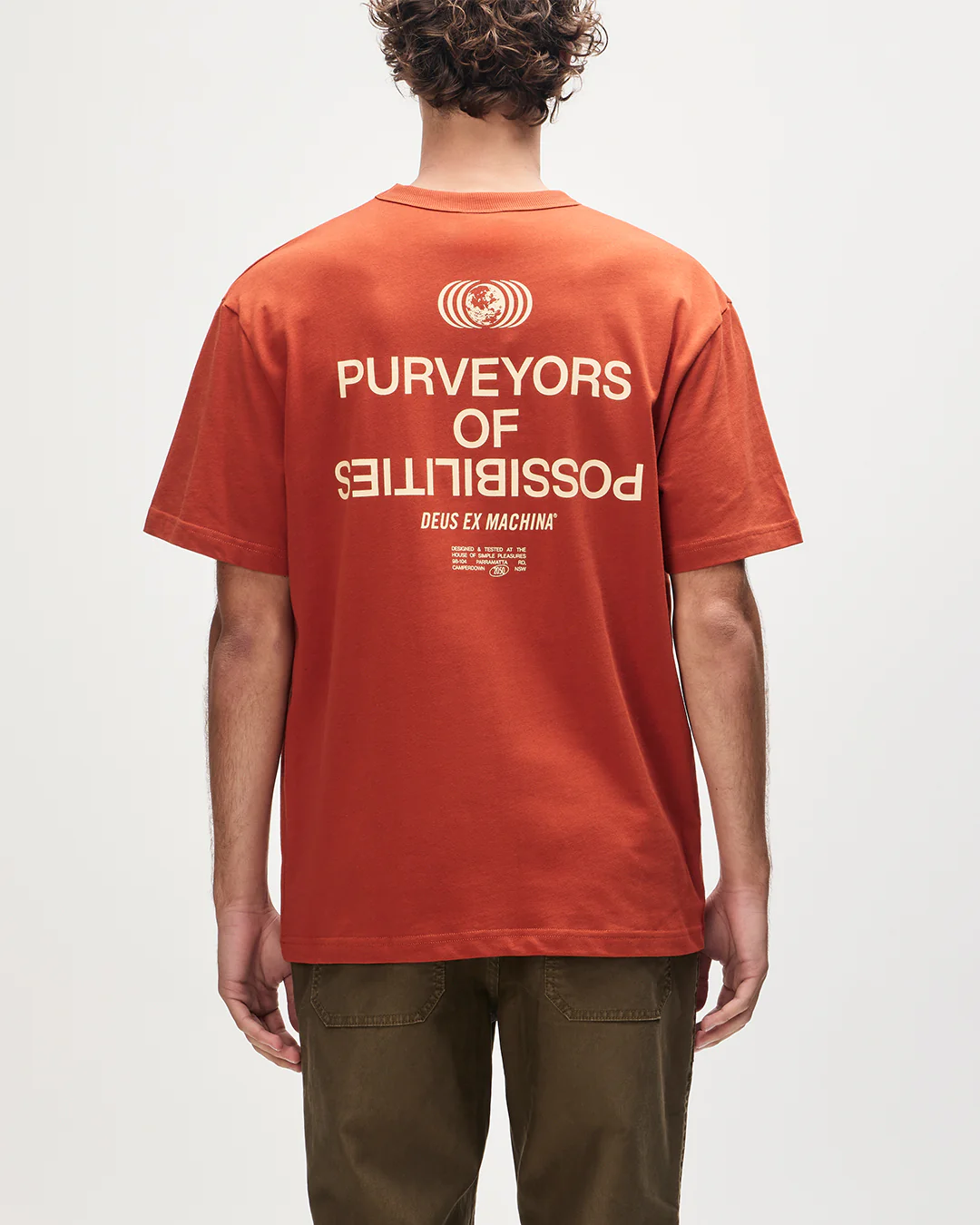 Axis Tee - Terracotta - Image 2