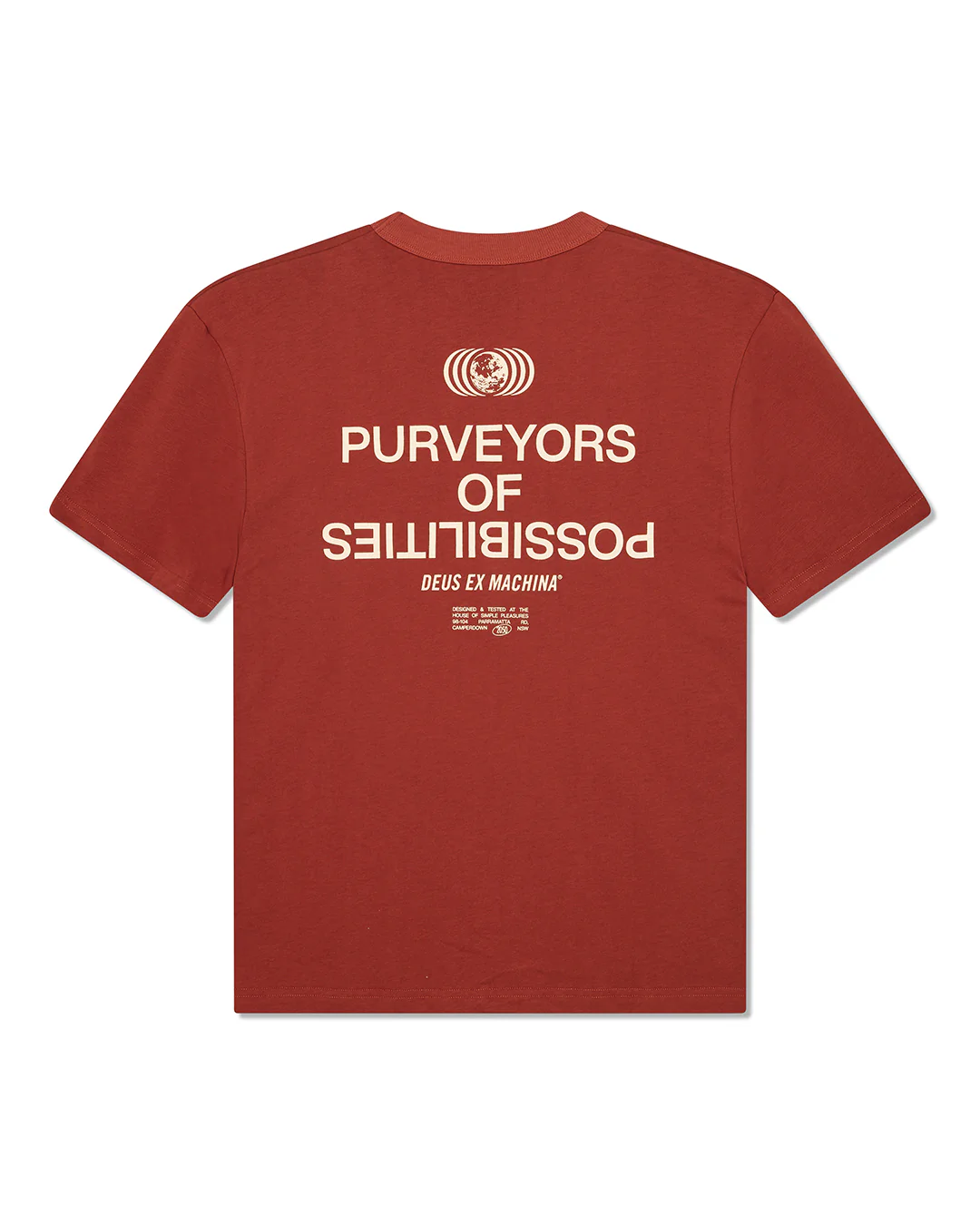Axis Tee - Terracotta - Image 4