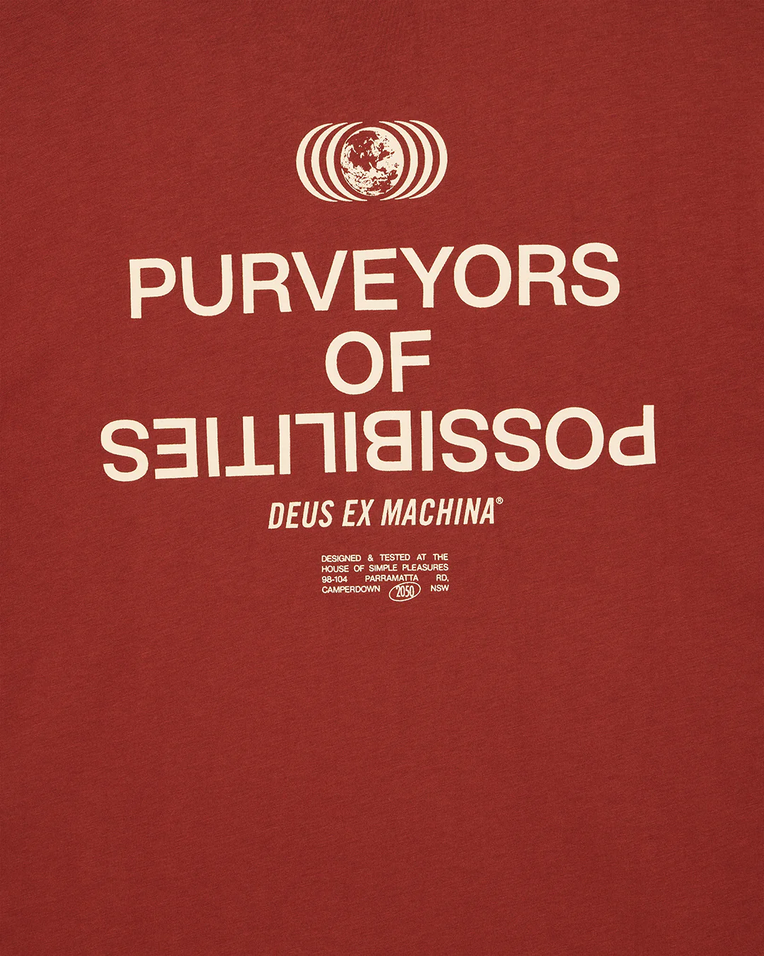 Axis Tee - Terracotta - Image 8