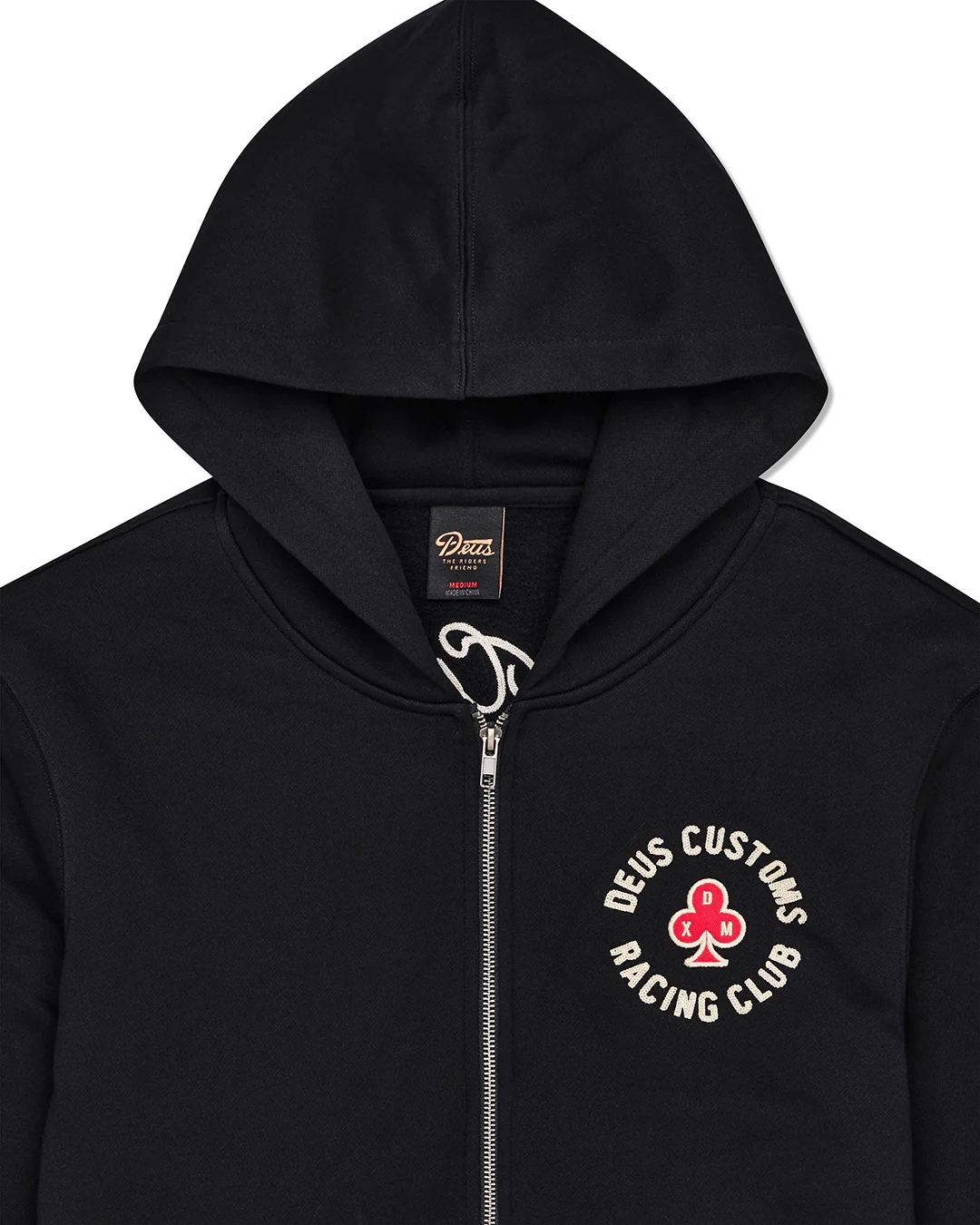 Basto Zip Hoodie - Black - Image 7