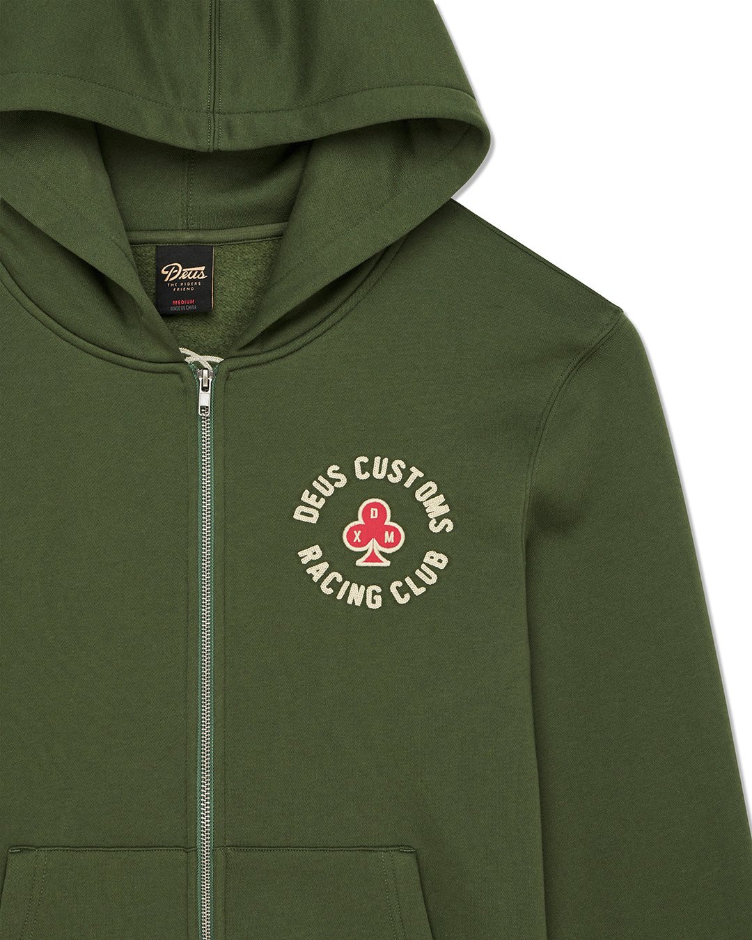 Basto Zip Hoodie - Cypress Green - Image 7