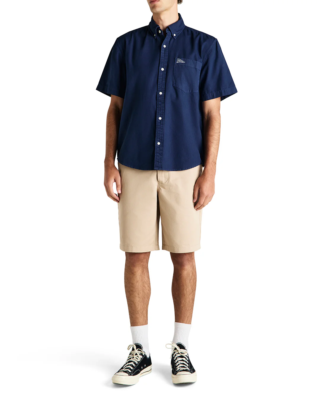 Bdc Oxford Shirt - Navy - Image 6