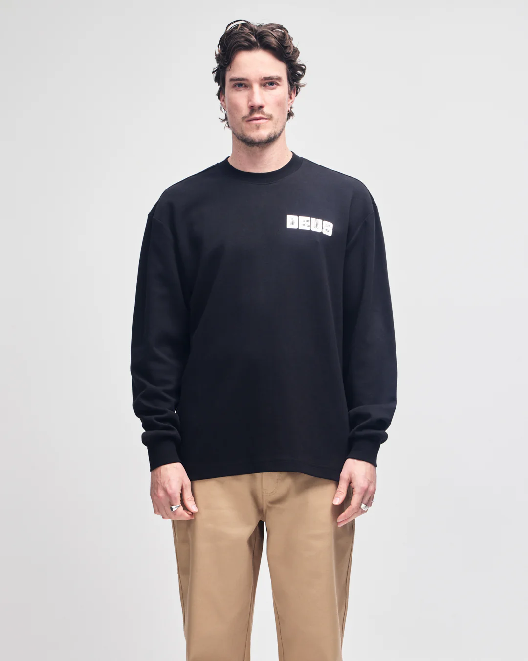 Be First Ls Tee - Black - Image 2