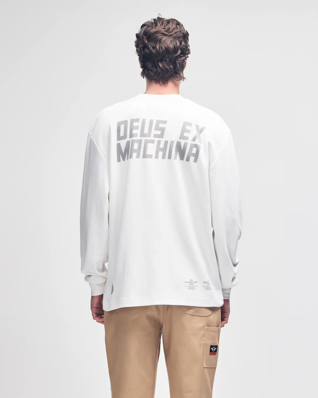Be First Ls Tee - Vintage White - Image 2