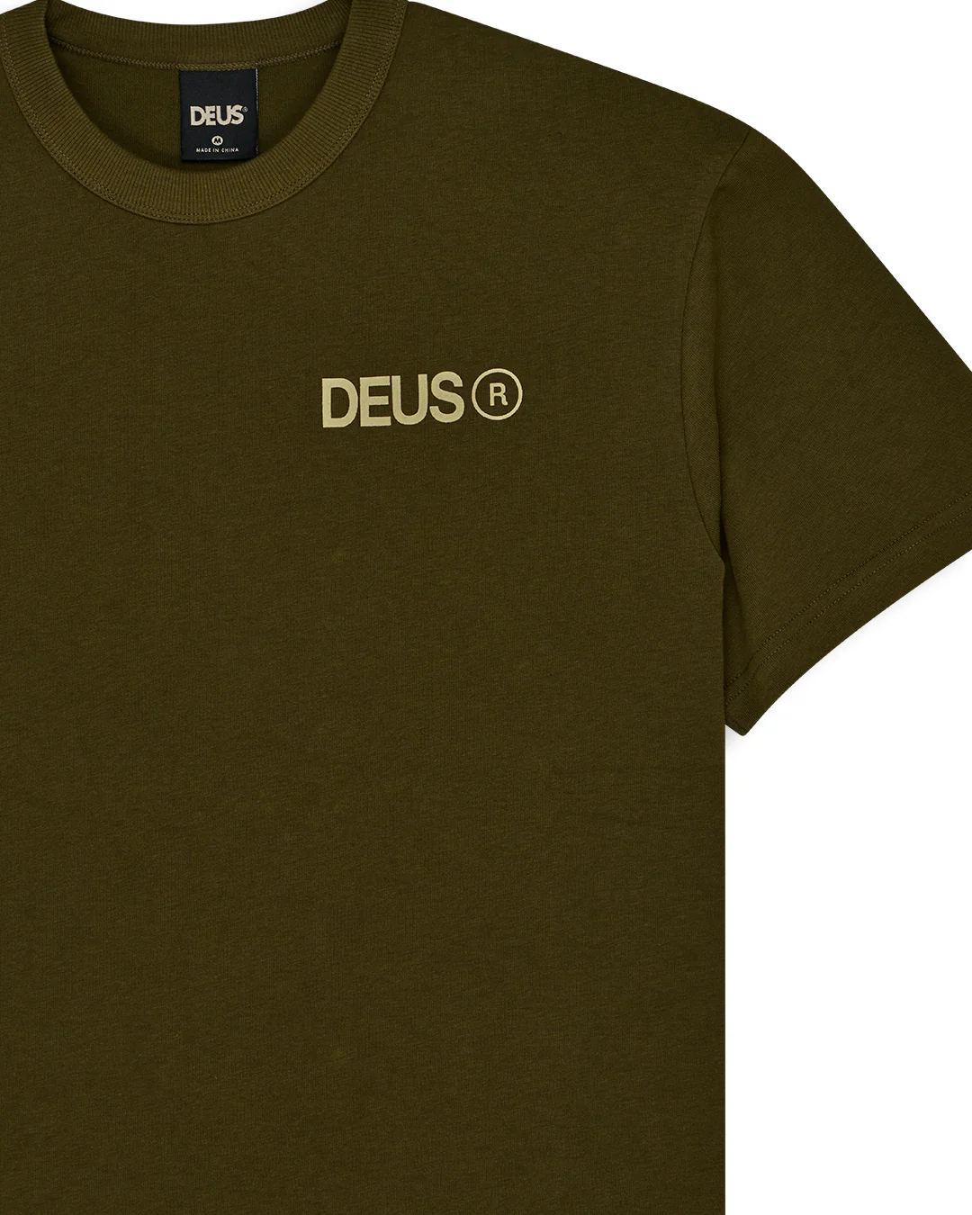 Beams Tee - Dark Olive - Image 3