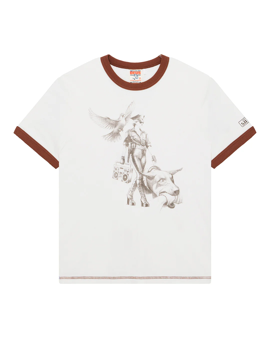 Beat Down Tee - Dirty White - Image 4