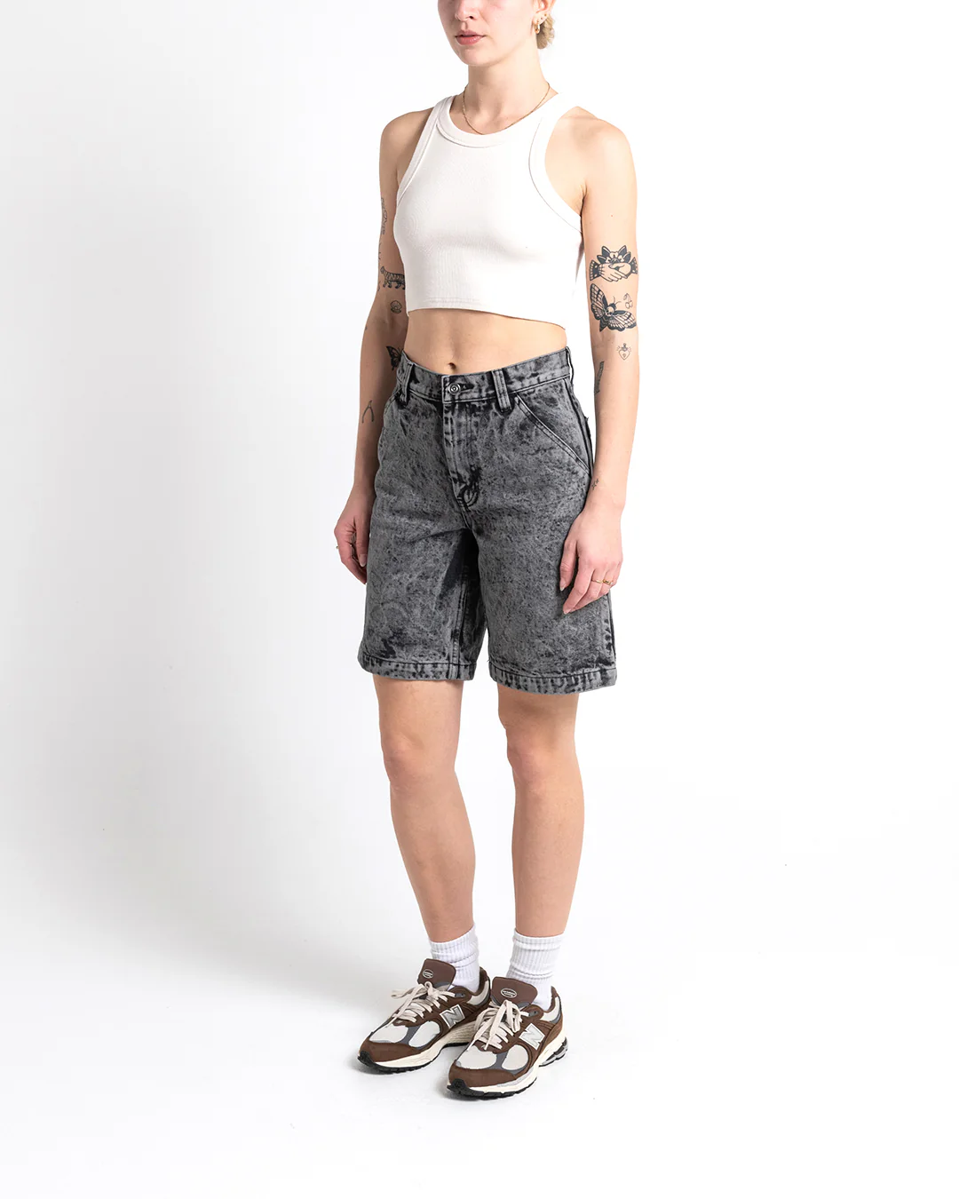 Bella Short - Black Acid Stonewash - Image 3