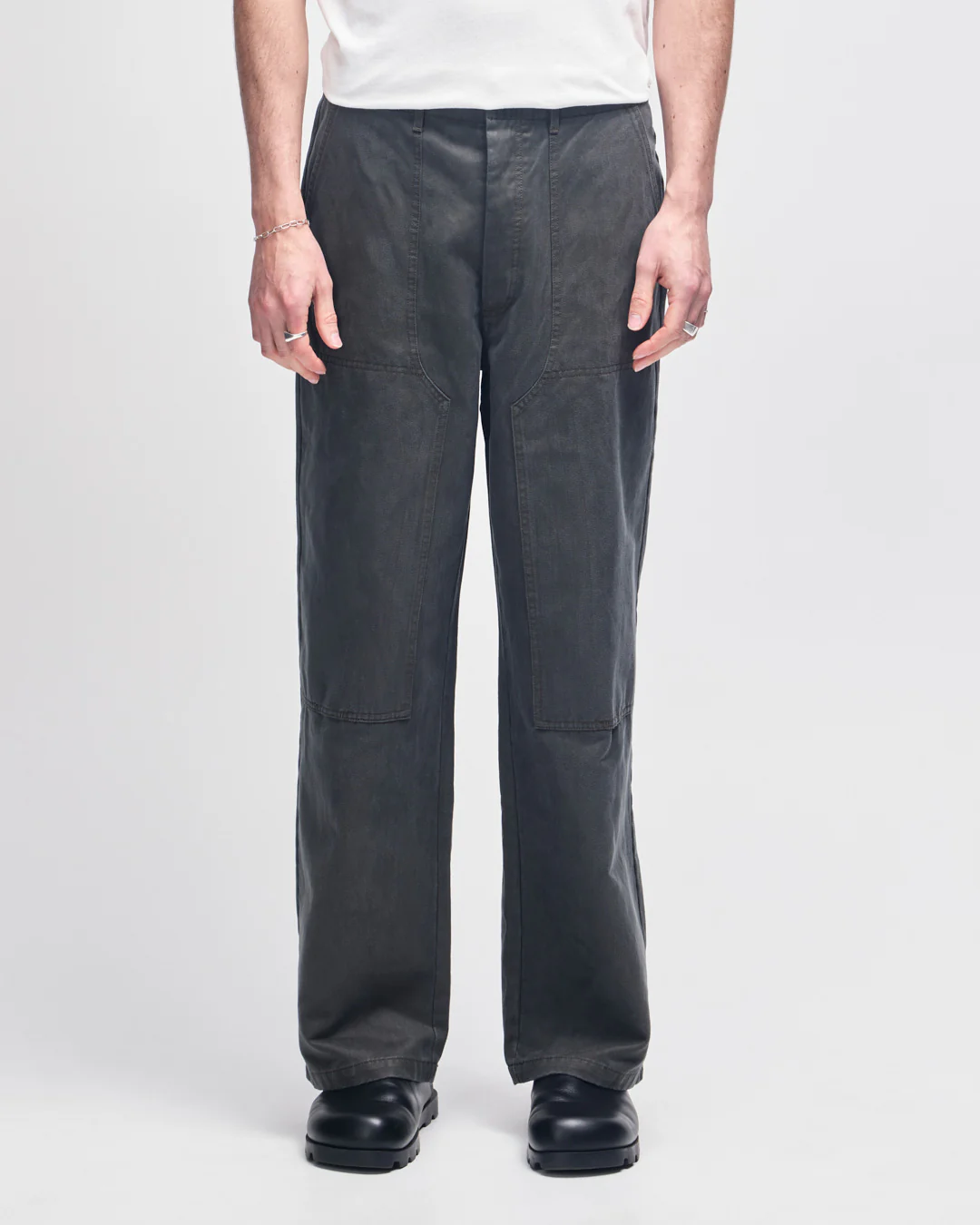 Benson Double Knee Pant - Forest Green