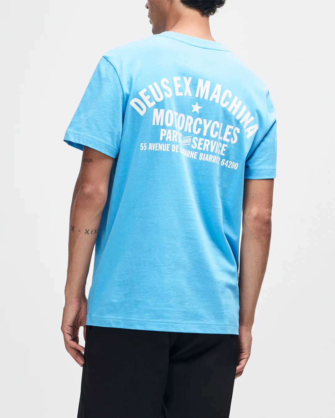 Biarritz Address Tee - Bonnie Blue