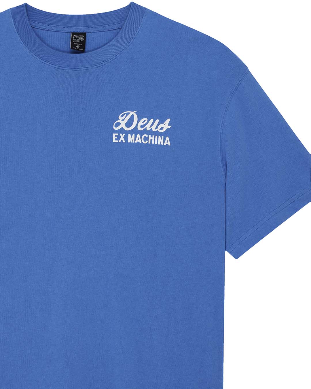 Biarritz Sign Tee - Daphne Blue - Image 3