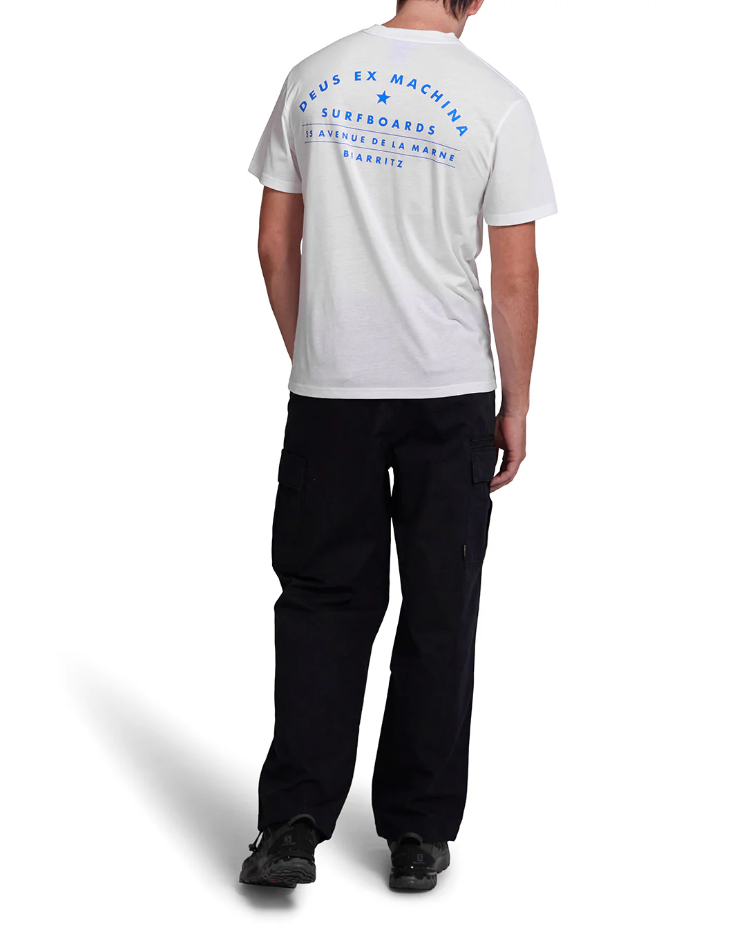 Biarritz Surf Tee - Vintage White - Image 2