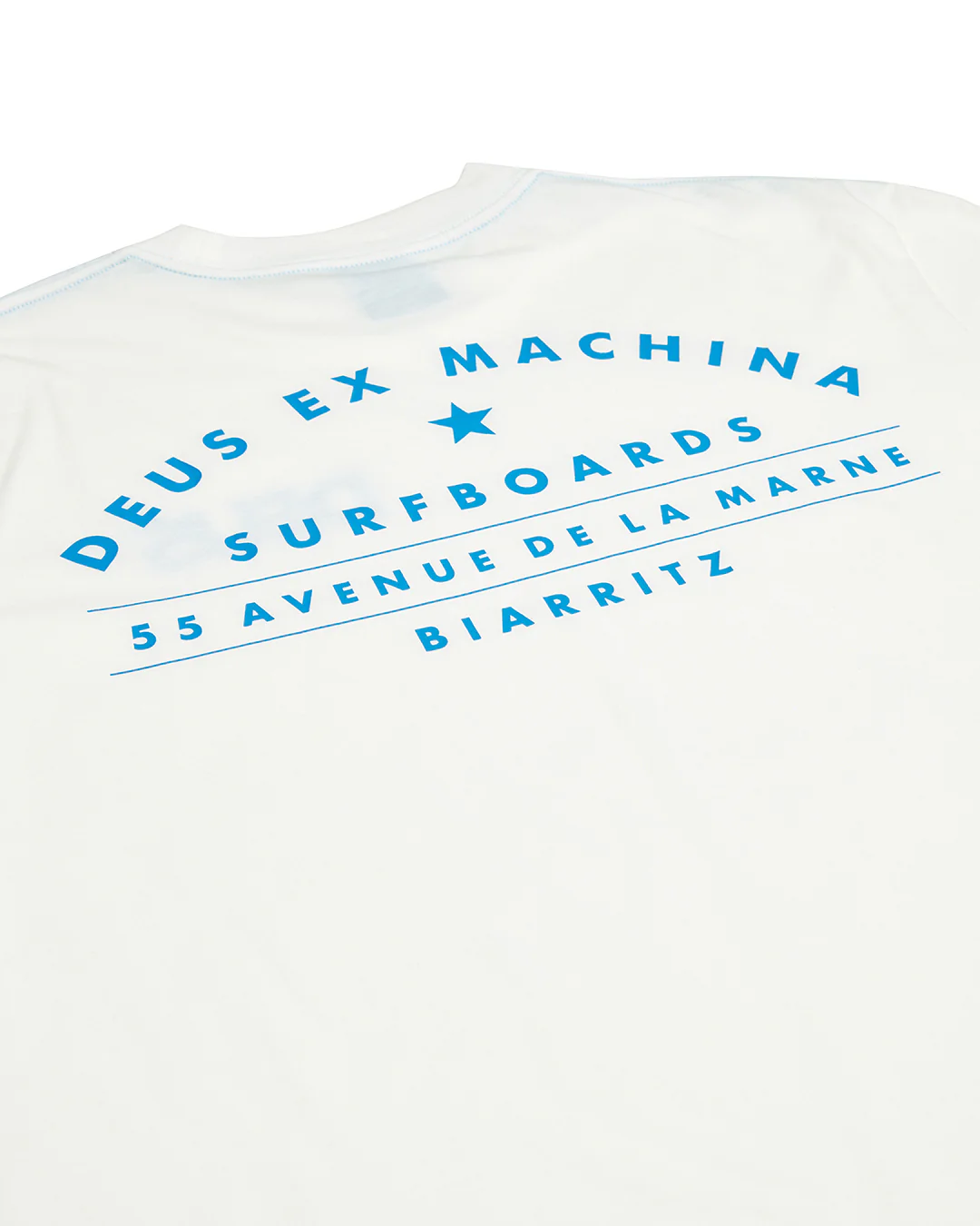Biarritz Surf Tee - Vintage White - Image 6