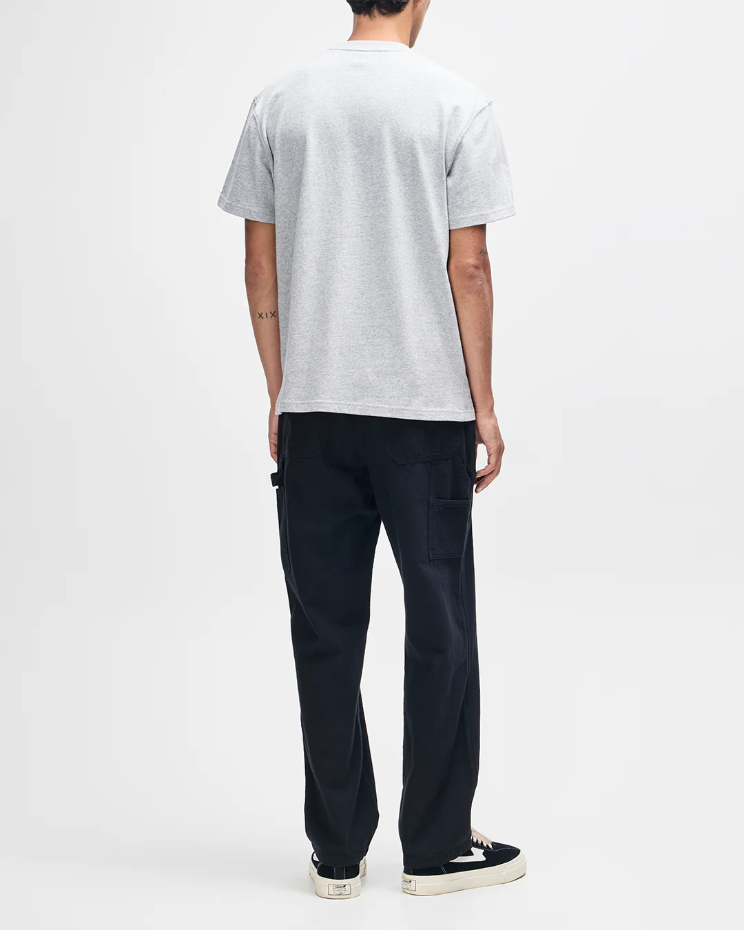 Big Fella Chambray Pant - Black - Image 6