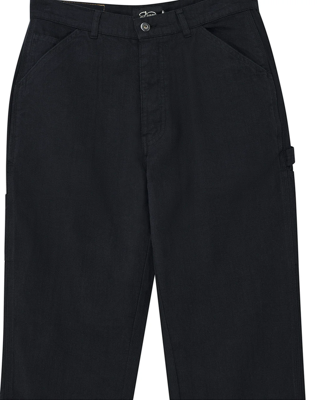 Big Fella Chambray Pant - Black - Image 7