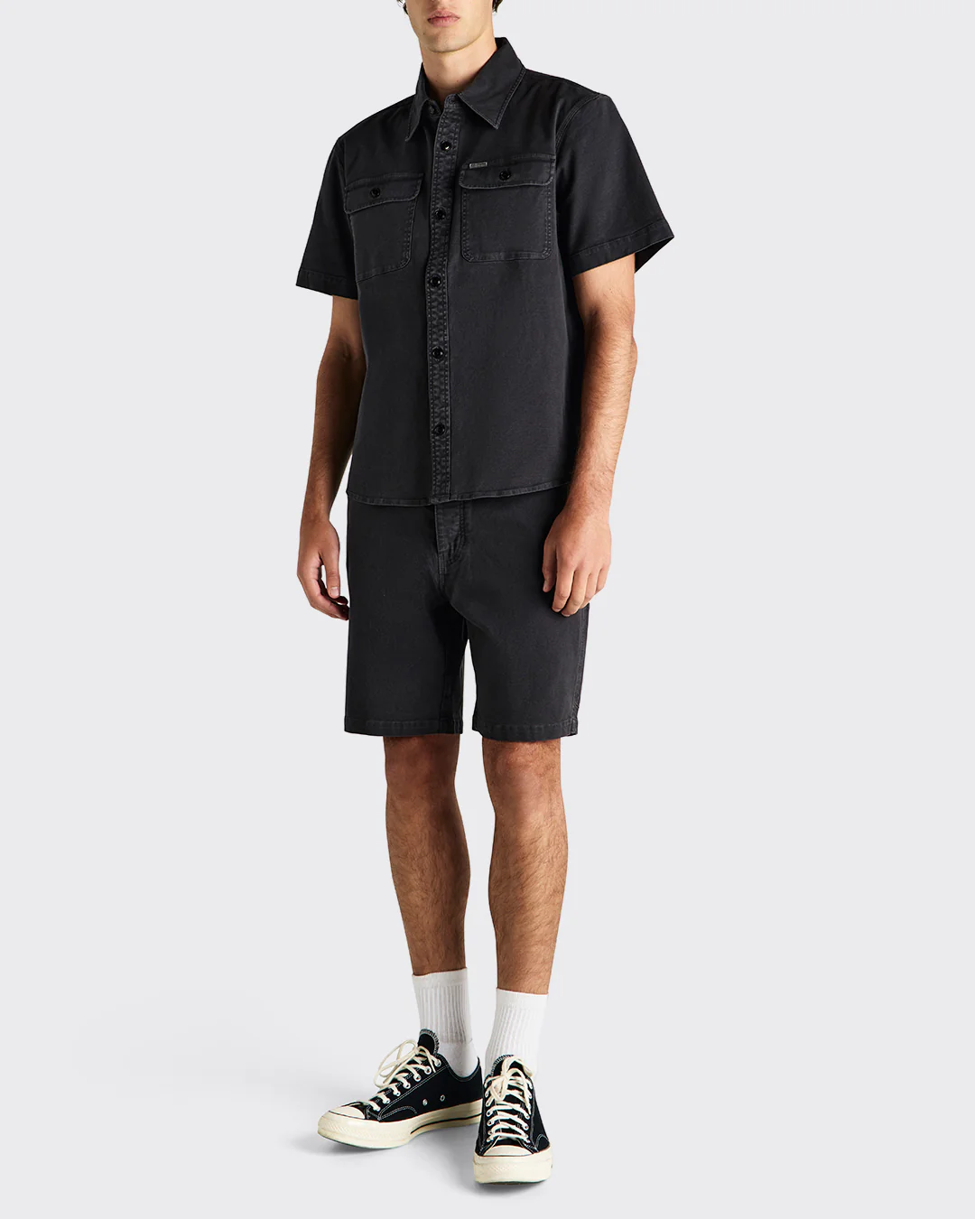 Big Fella Overdye Short - Anthracite - Image 9
