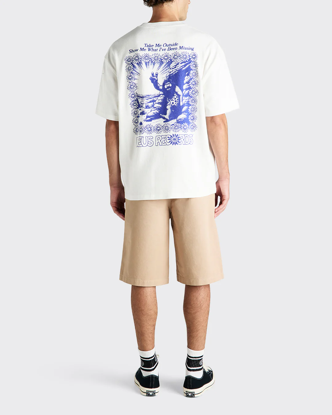 Big World Tee - Vintage White - Image 6