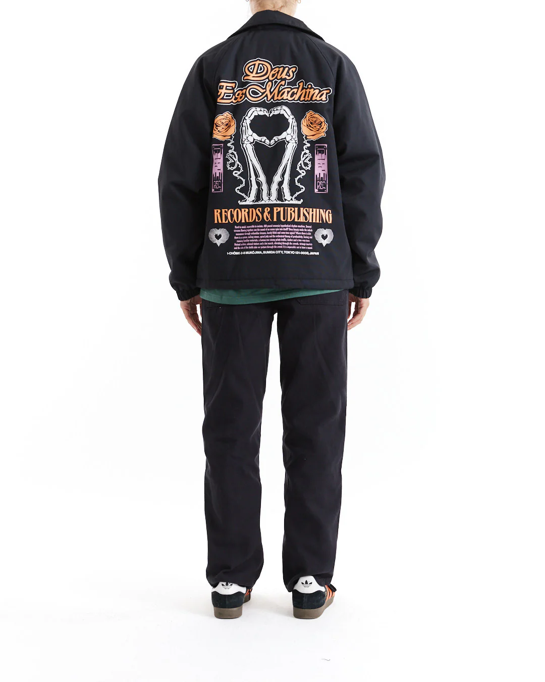Bigkissu Coach Jacket - Black - Image 3