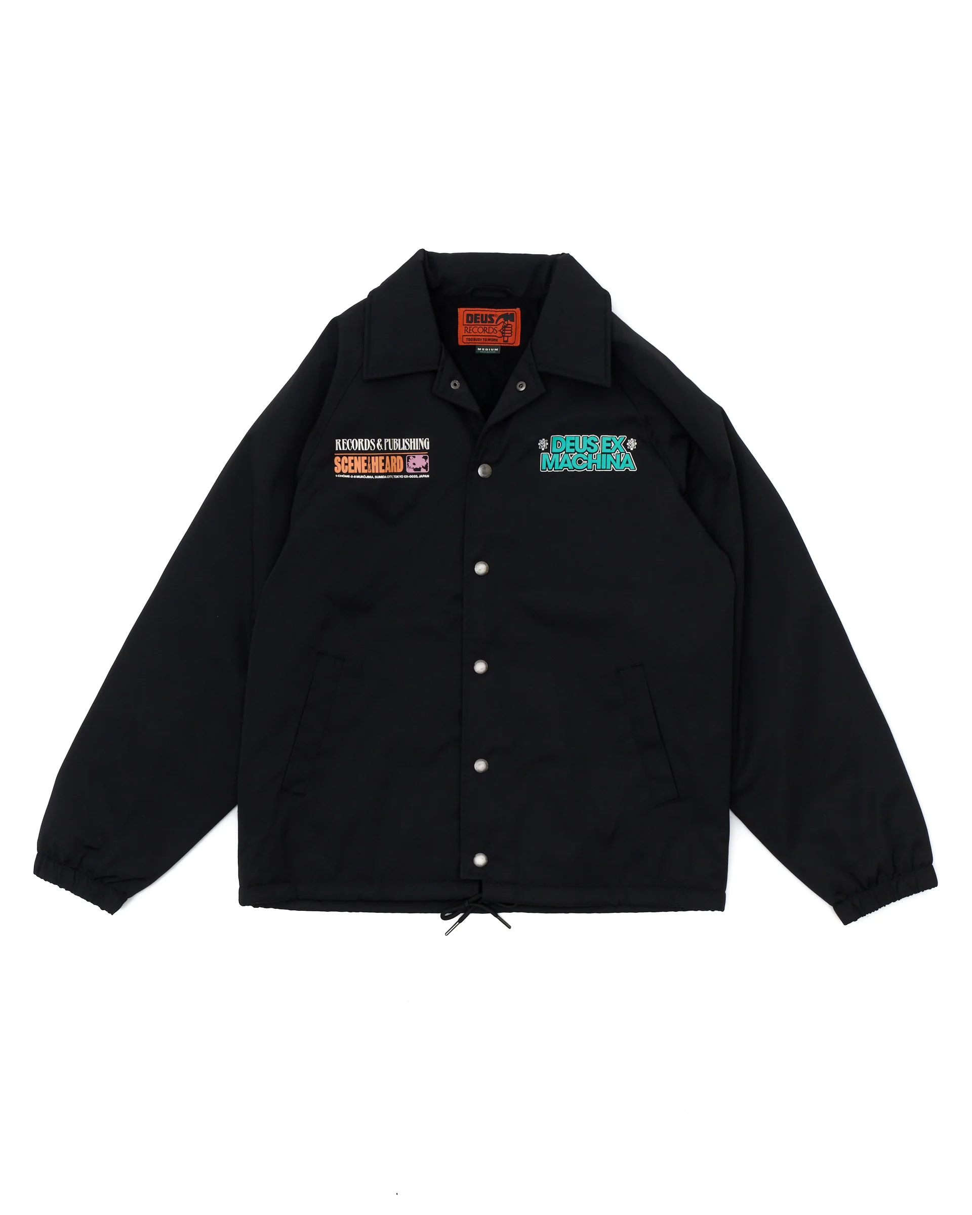 Bigkissu Coach Jacket - Black - Image 5