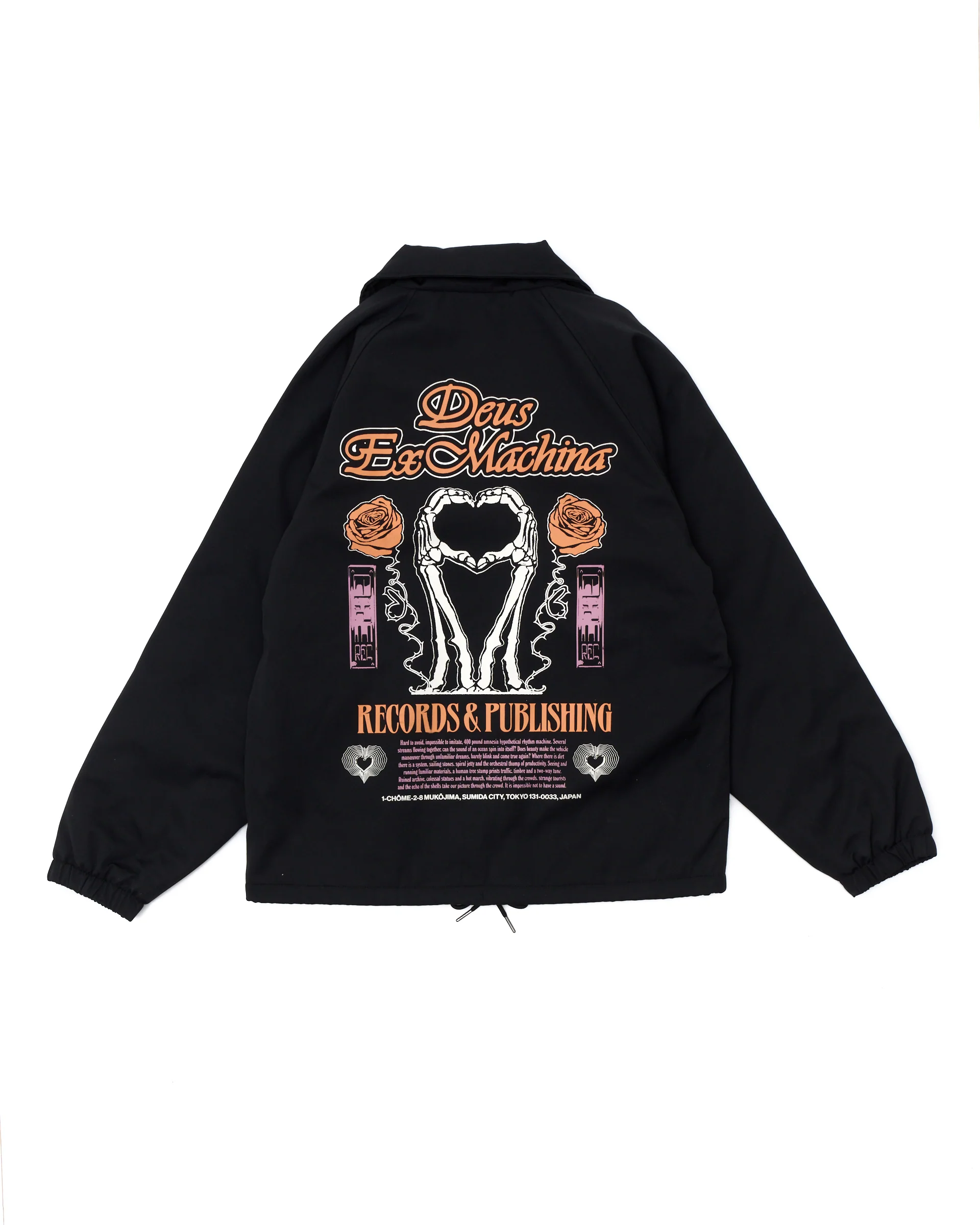 Bigkissu Coach Jacket - Black - Image 6